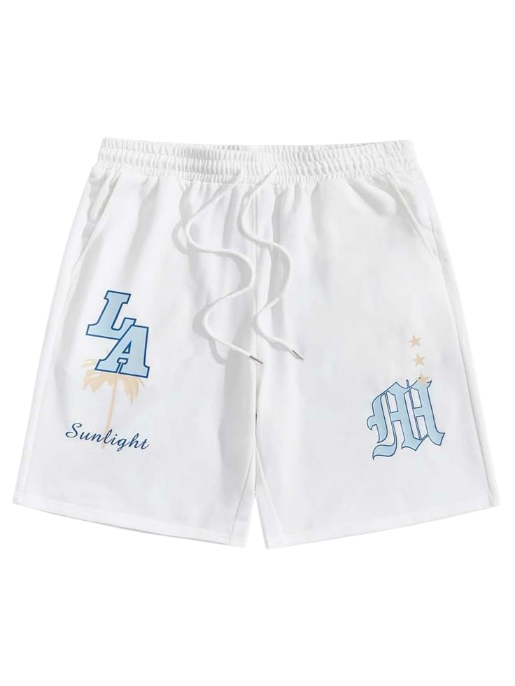 LA Sunlight Graphic Shorts
