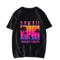 Hawaii Sunset Graphic Cotton Tee