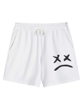Graffiti Smily Graphic Shorts