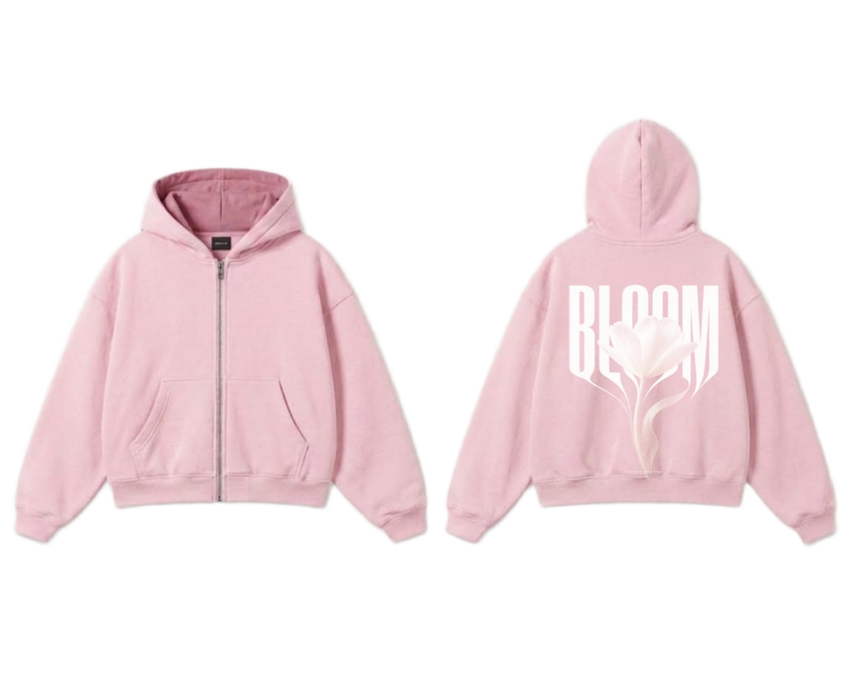 Bloom Zip-Up Hoodie