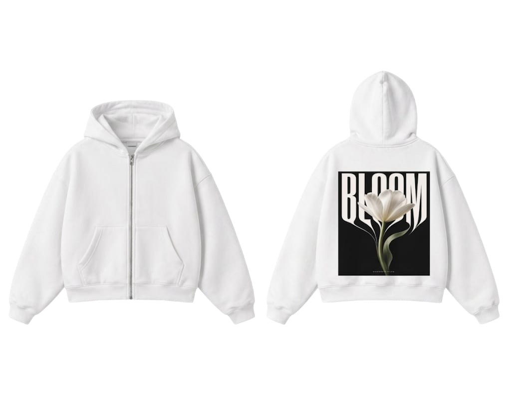 Bloom Zip-Up Hoodie