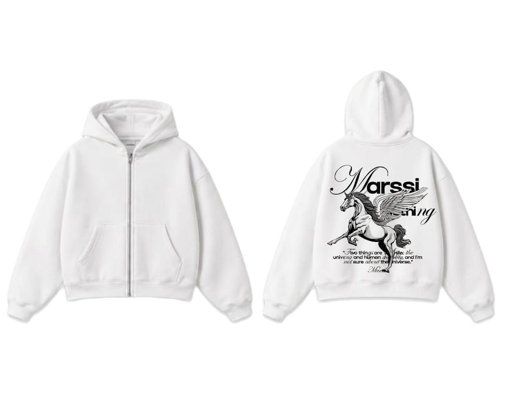Mystic Unicorn Zip-Up Hoodie
