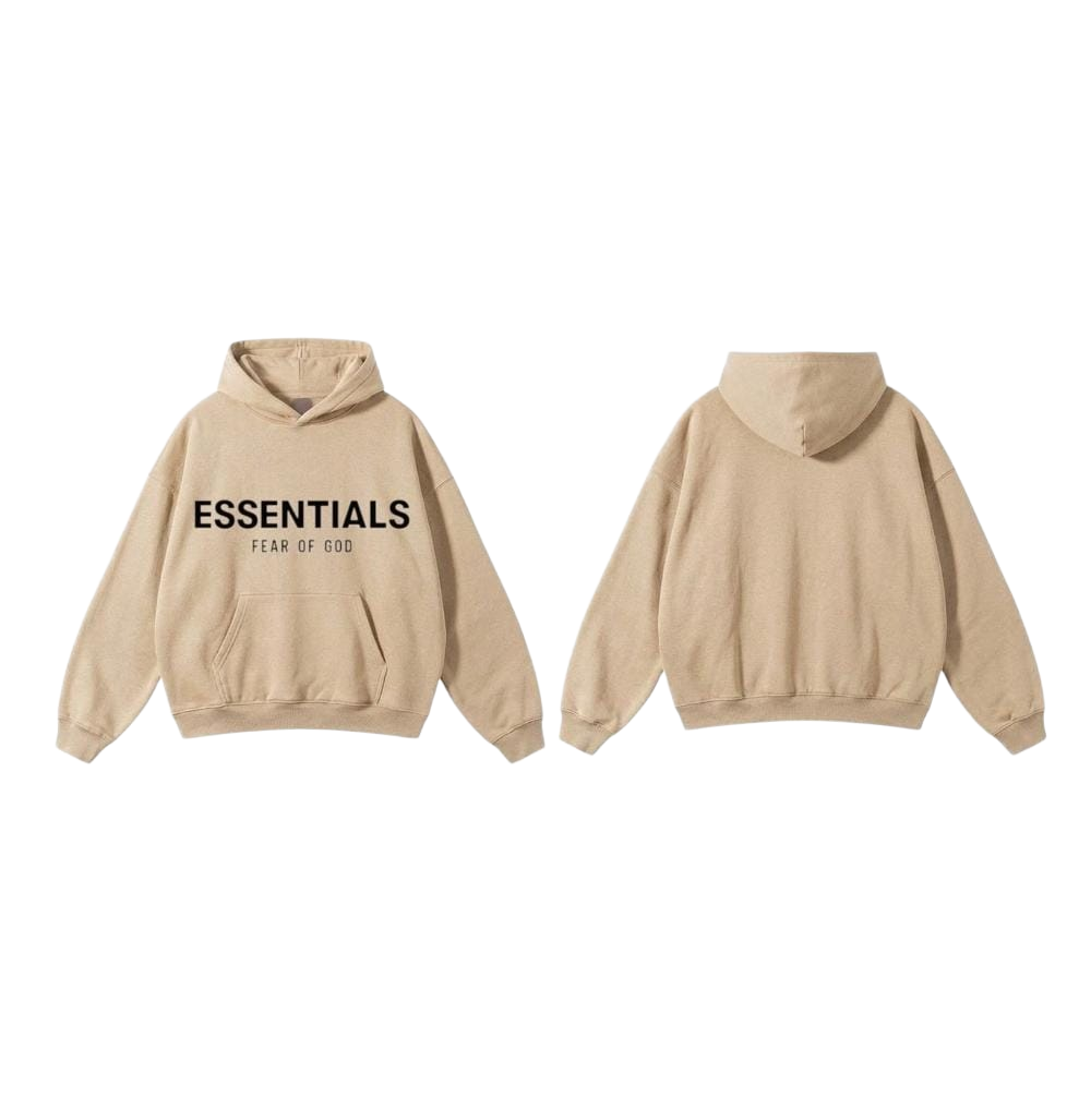 Essentials Fleece Hoodie - Sand