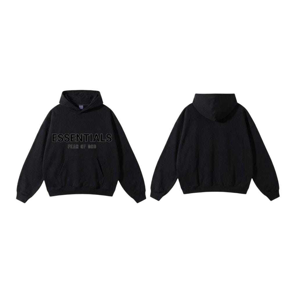 Essentials Fleece Hoodie - Black