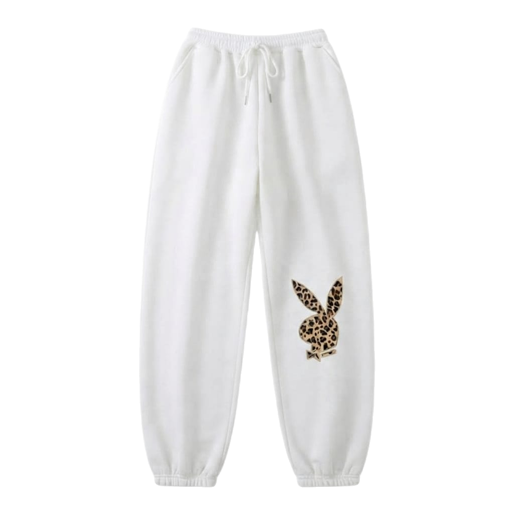 LEOPARD PLAY-BOY Premium Fleece Sweatpants