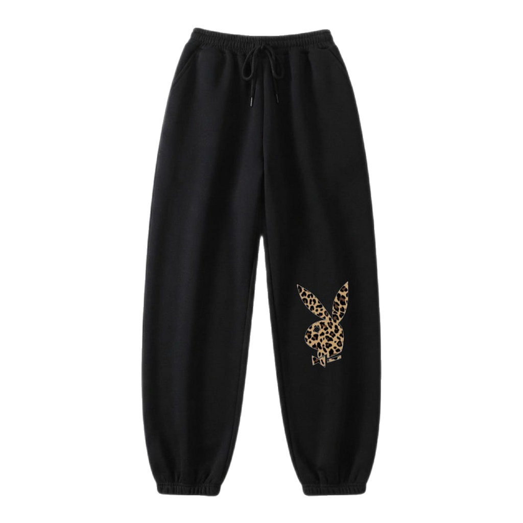 LEOPARD PLAY-BOY Premium Fleece Sweatpants