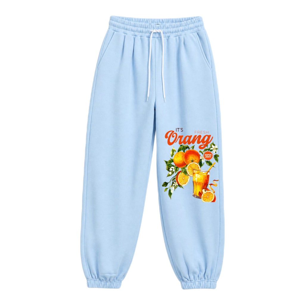 FRESH ORANGE Premium Fleece Sweatpants