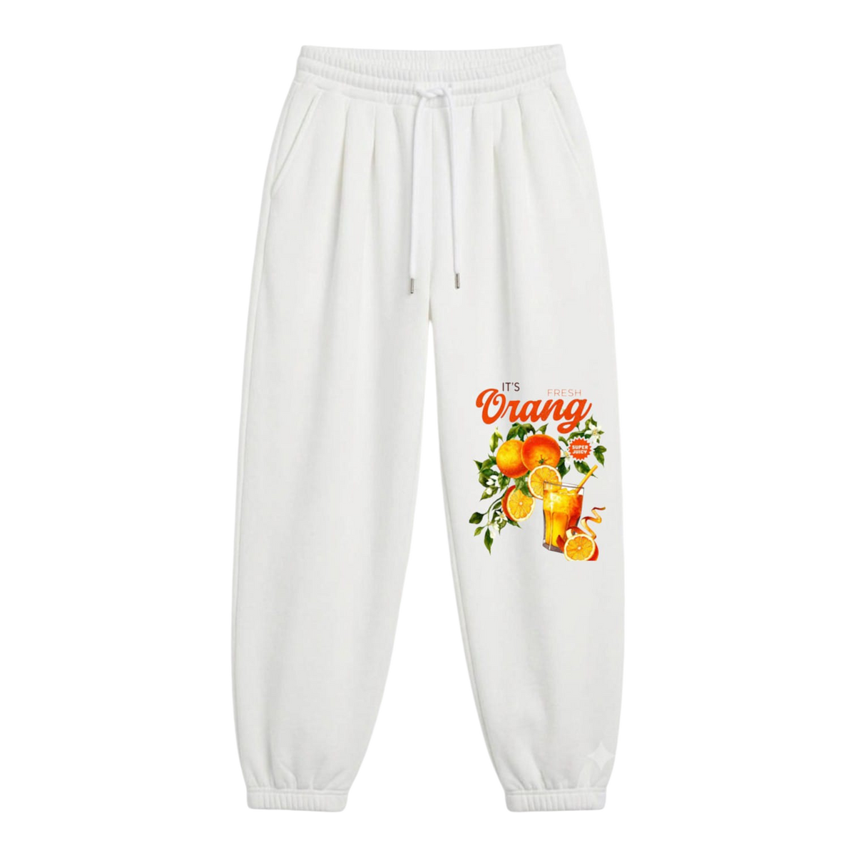 FRESH ORANGE Premium Fleece Sweatpants