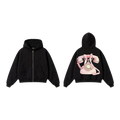 Pink Rotary Phone Zip-Up