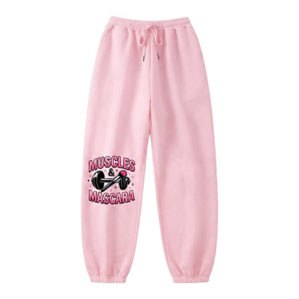 MUSCLES & MASCARA Premium Fleece Sweatpants