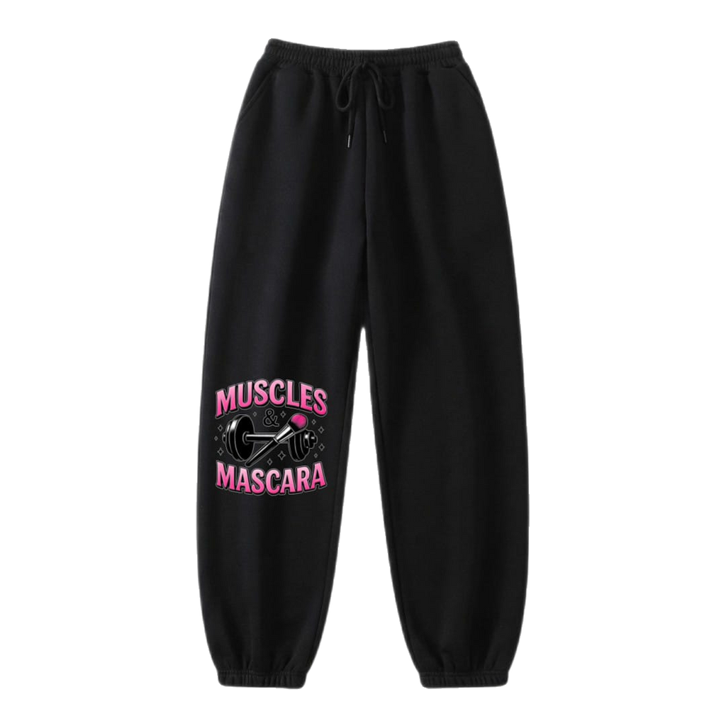 MUSCLES & MASCARA Premium Fleece Sweatpants
