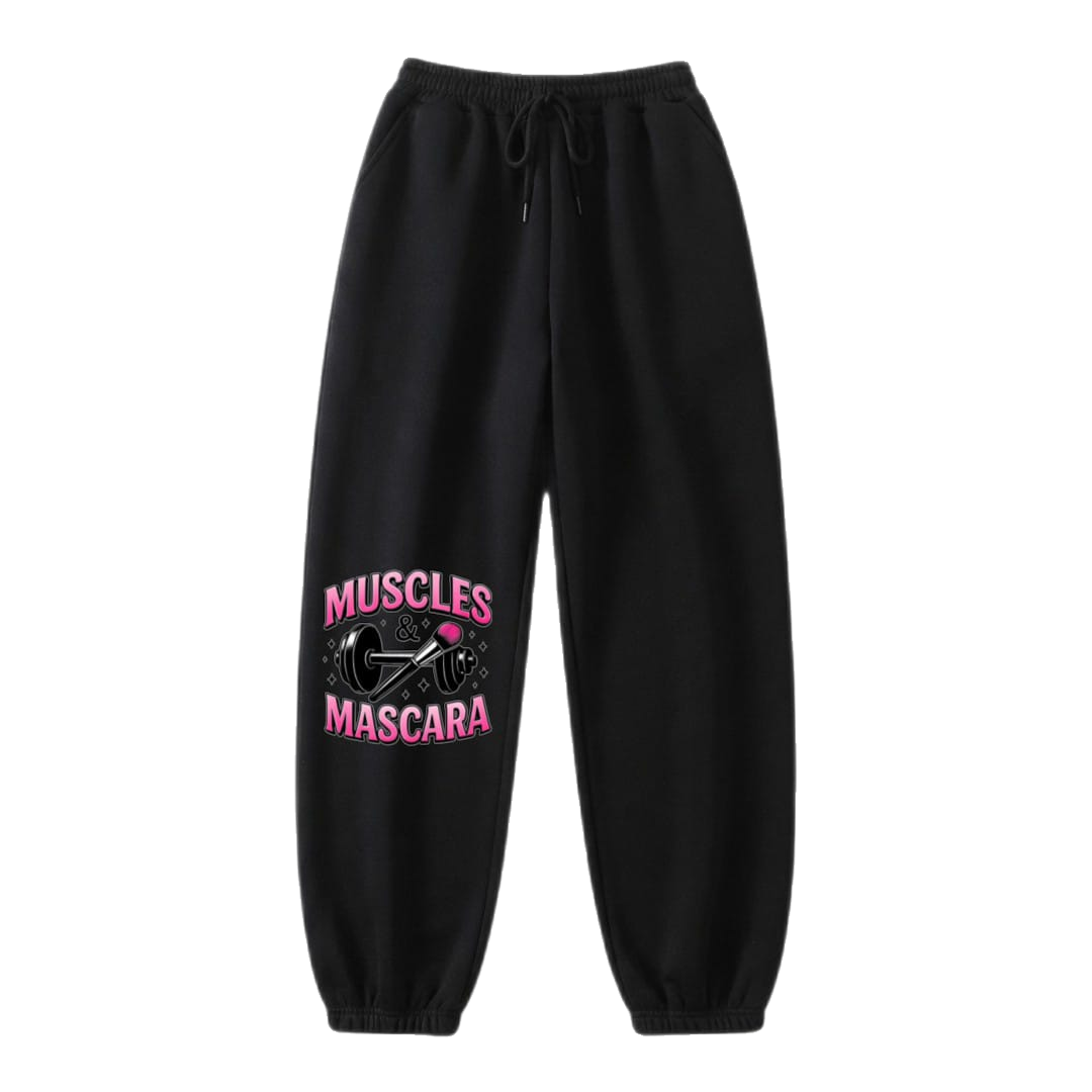 MUSCLES & MASCARA Premium Fleece Sweatpants
