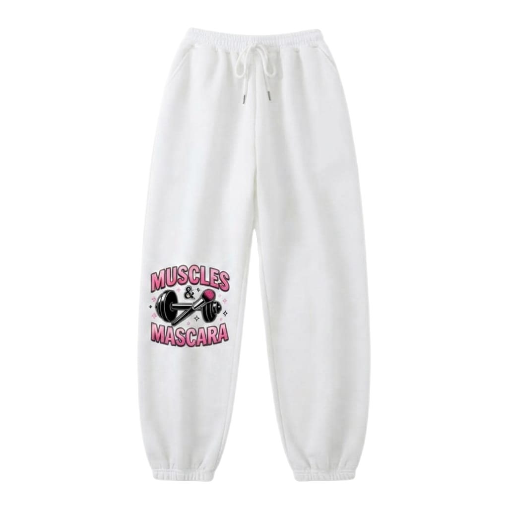 MUSCLES & MASCARA Premium Fleece Sweatpants