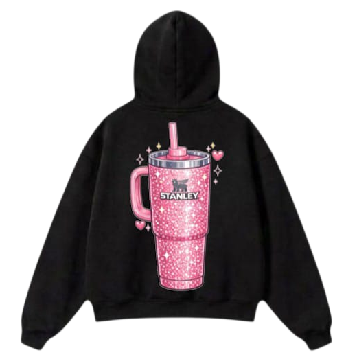 Stanley Cup Graphic Zip-Up - Black