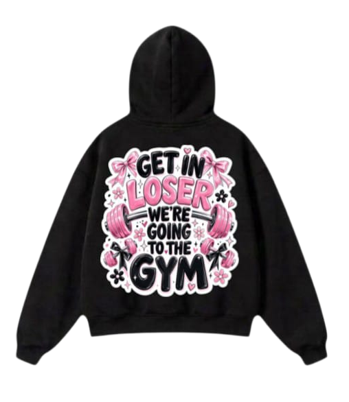 Get In Loser Gym Zip-Up - Beige