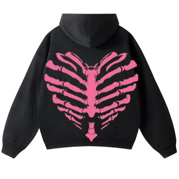 Skeleton Heart Hoodie