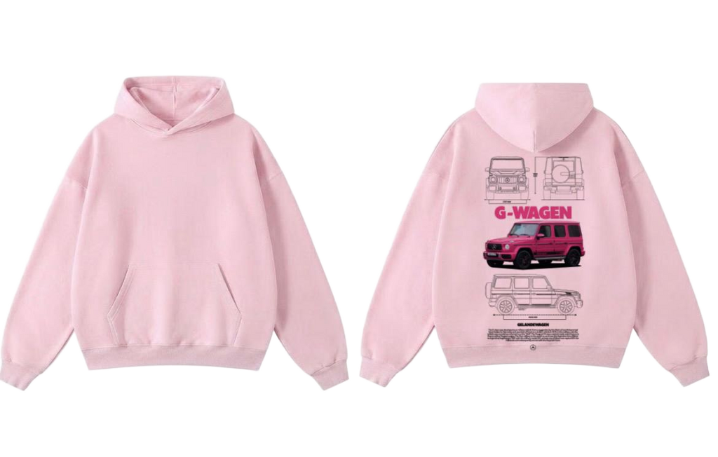 G-Wagen Graphic Hoodie – White