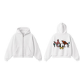 VOGUE Butterfly Zip-Up Hoodie