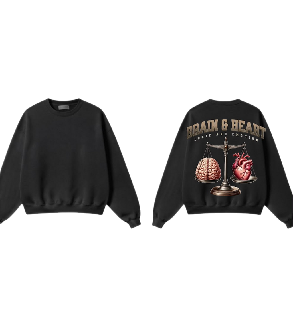 BRAIN & HEART Sweatshirt