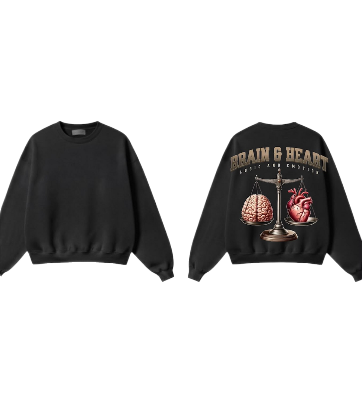 BRAIN & HEART Sweatshirt