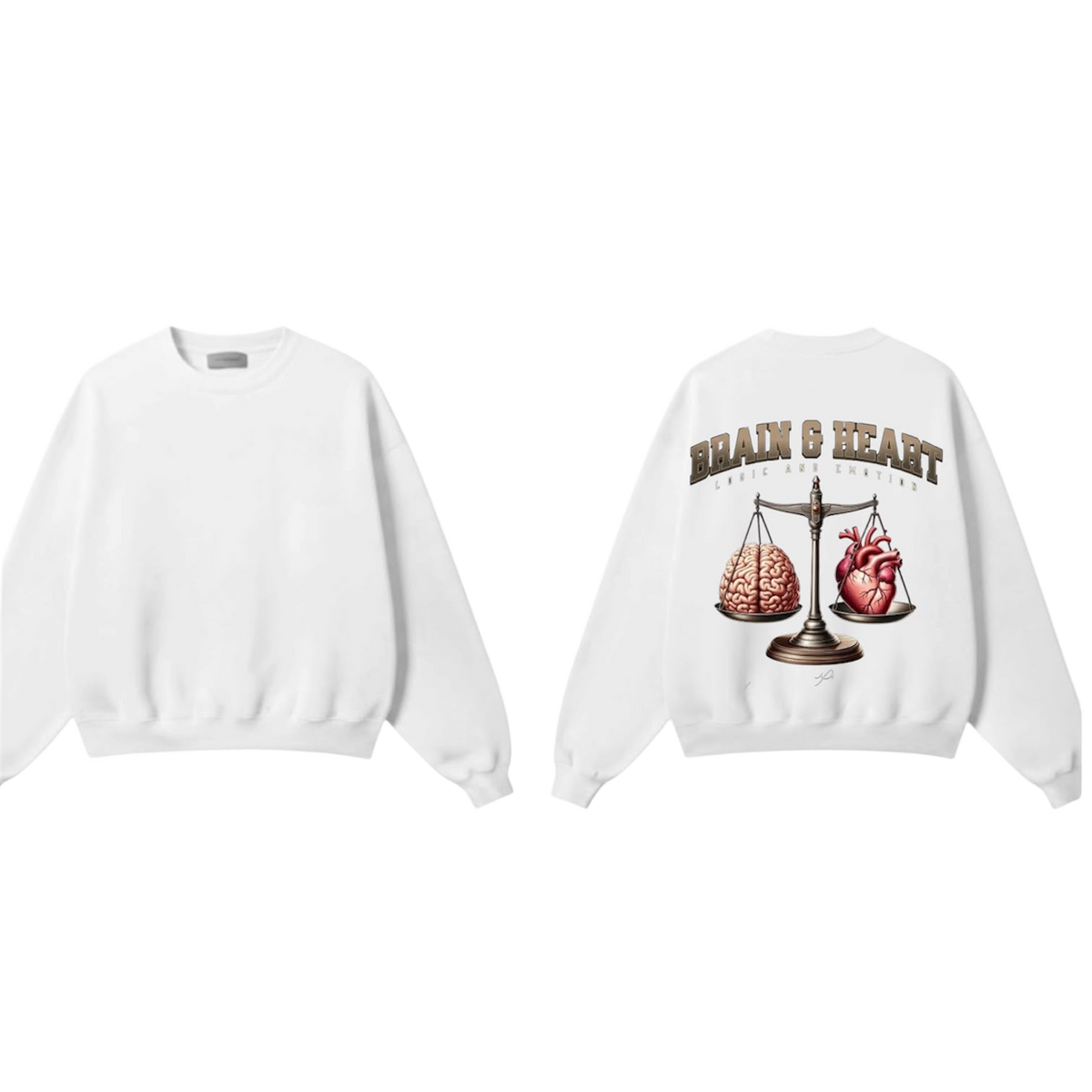 BRAIN & HEART Sweatshirt