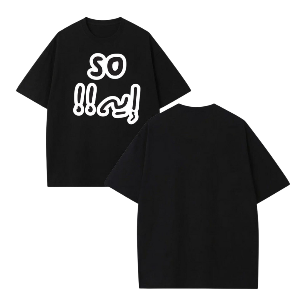 So Eih!! Tee - Black