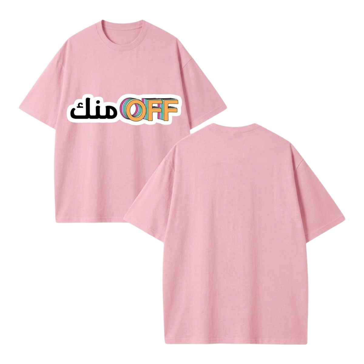 OFF Minnek Tee - Pink