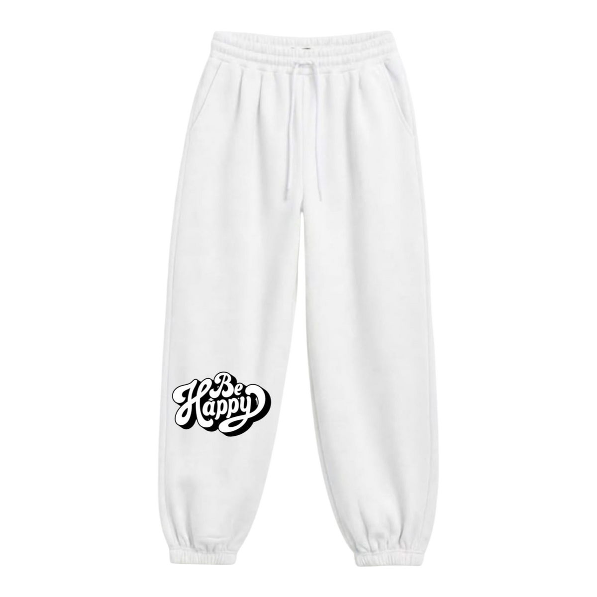 BE HAPPY Premium Fleece Sweatpants