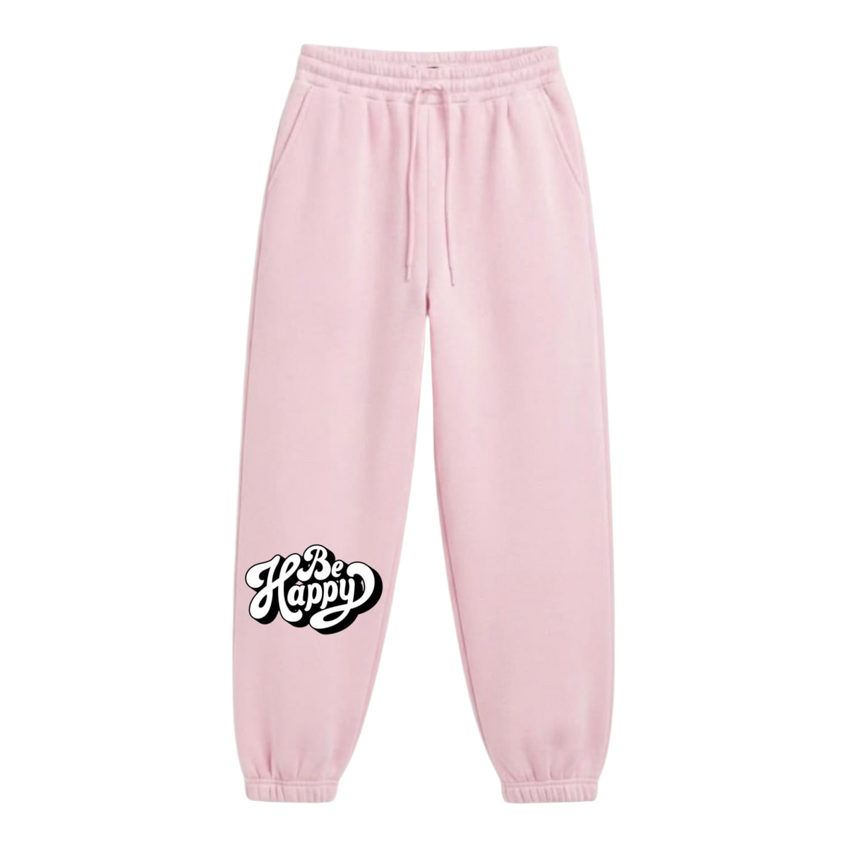 BE HAPPY Premium Fleece Sweatpants