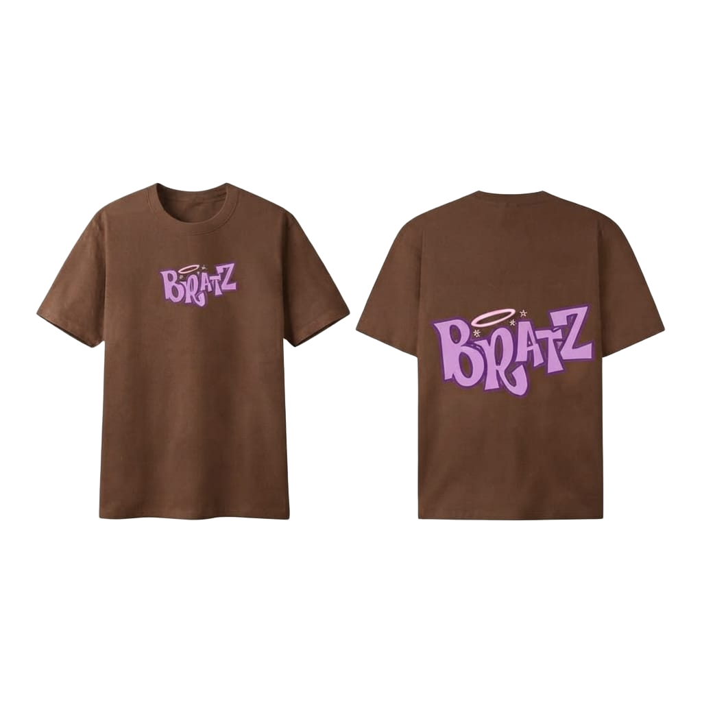 Cartoon Logo Oversized Tee