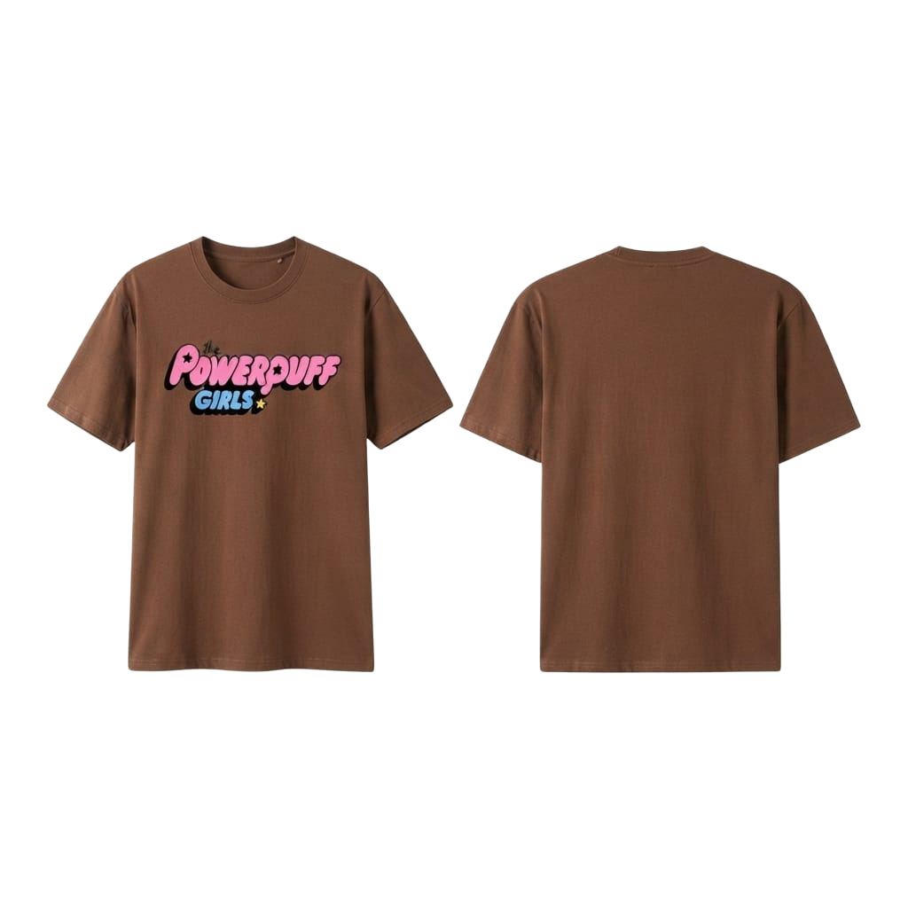 Cartoon Logo Oversized Tee