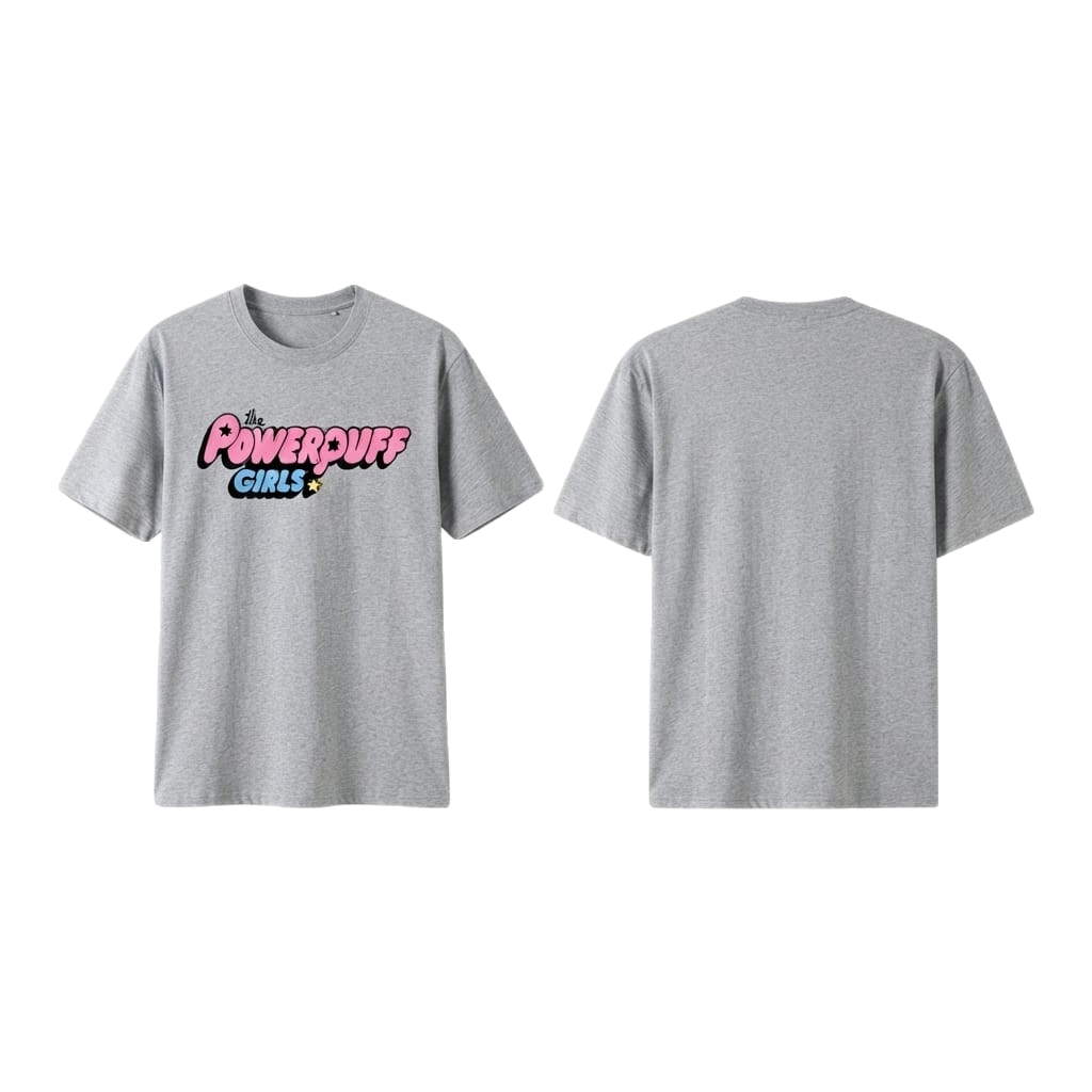 Cartoon Logo Oversized Tee