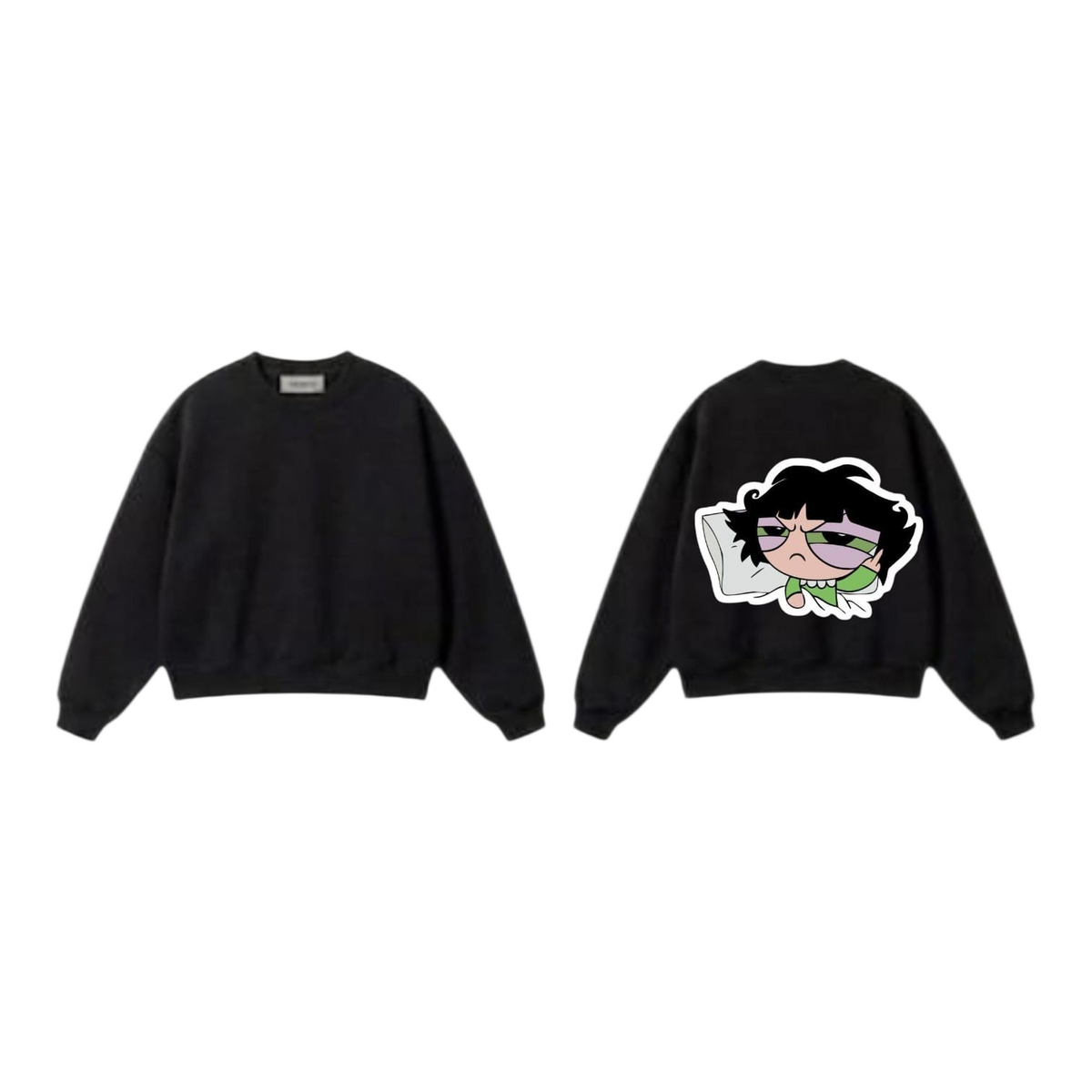 Sleepy Buttercup Oversized Sweatshirt