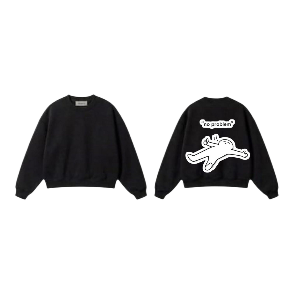 No Problem Oversized Sweatshirt
