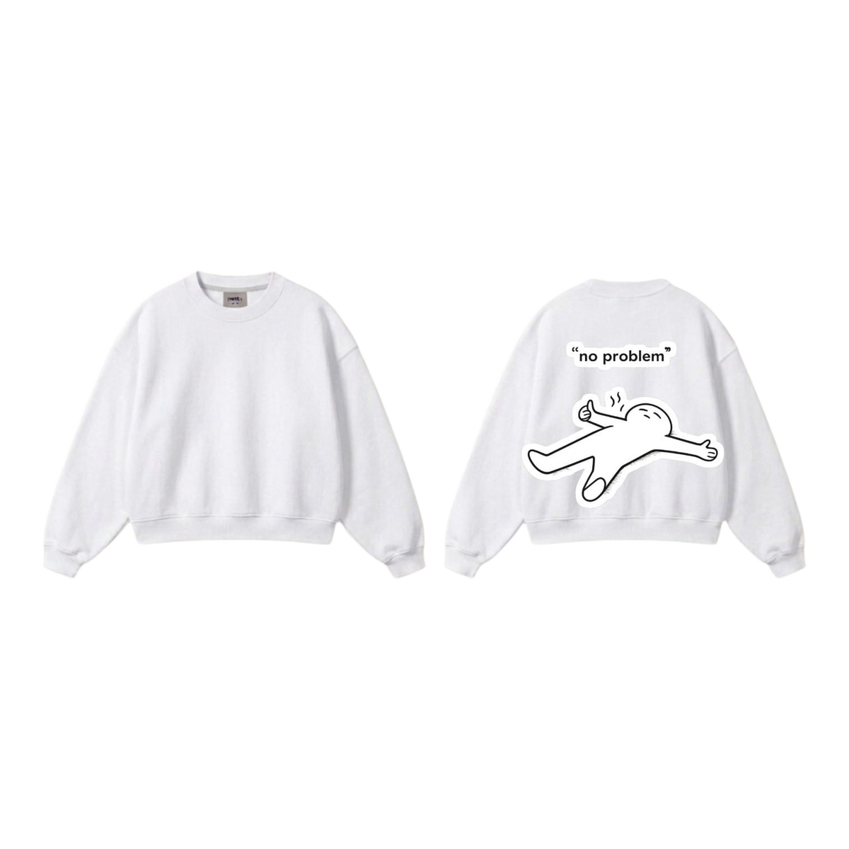 No Problem Oversized Sweatshirt