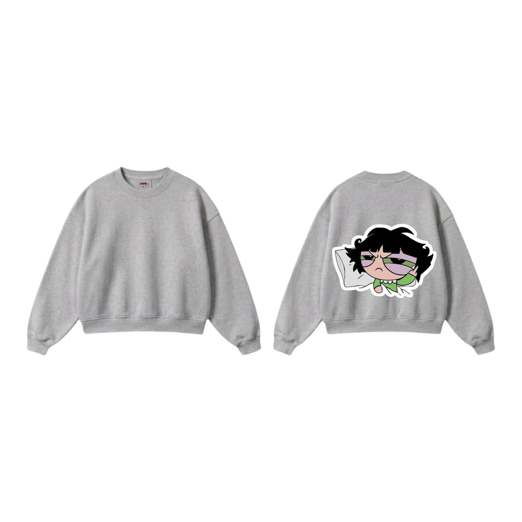 Sleepy Buttercup Oversized Sweatshirt