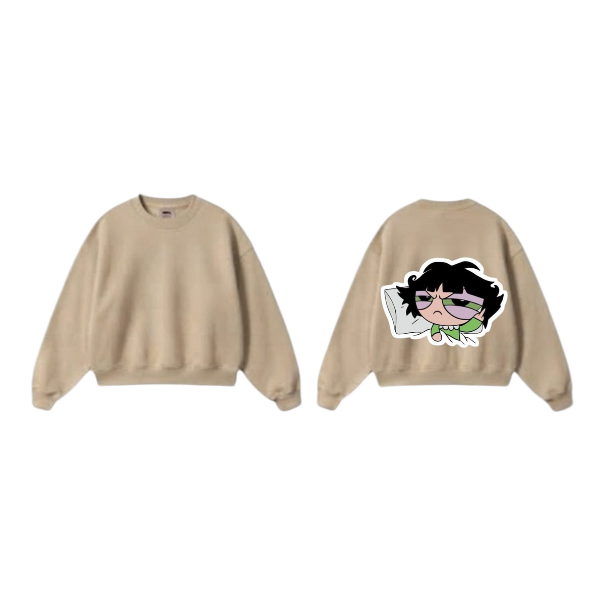 Sleepy Buttercup Oversized Sweatshirt