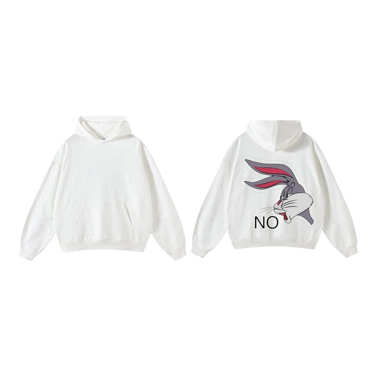 Bunny Says No Hoodie