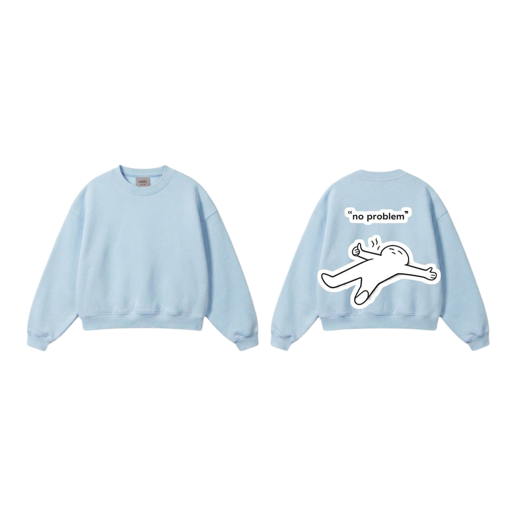No Problem Oversized Sweatshirt