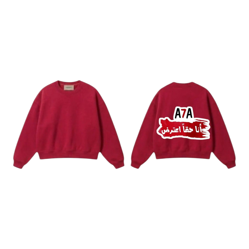 A7A Sweatshirt - Red