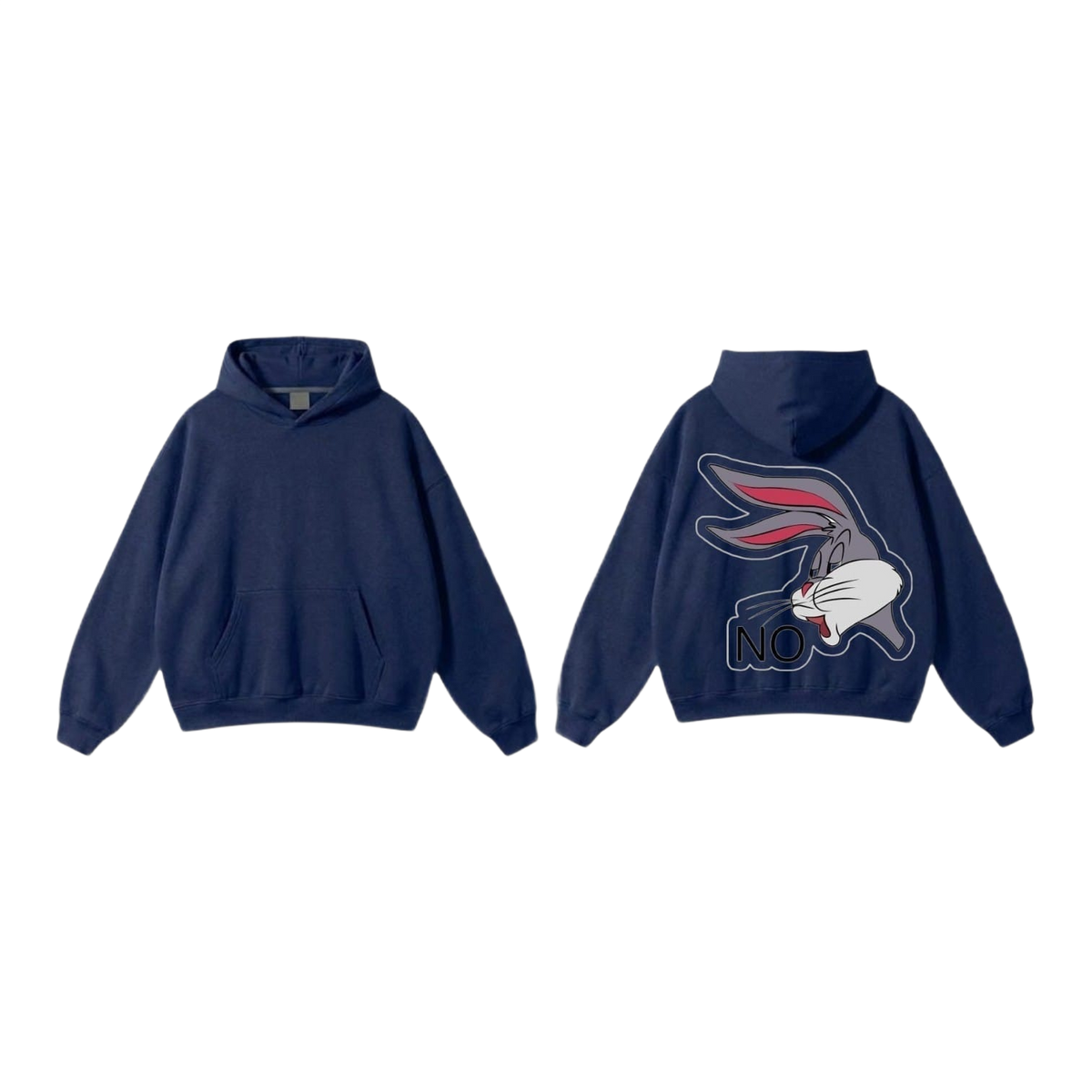 Bunny Says No Hoodie
