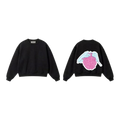 Brain Knitting Sweatshirt - White