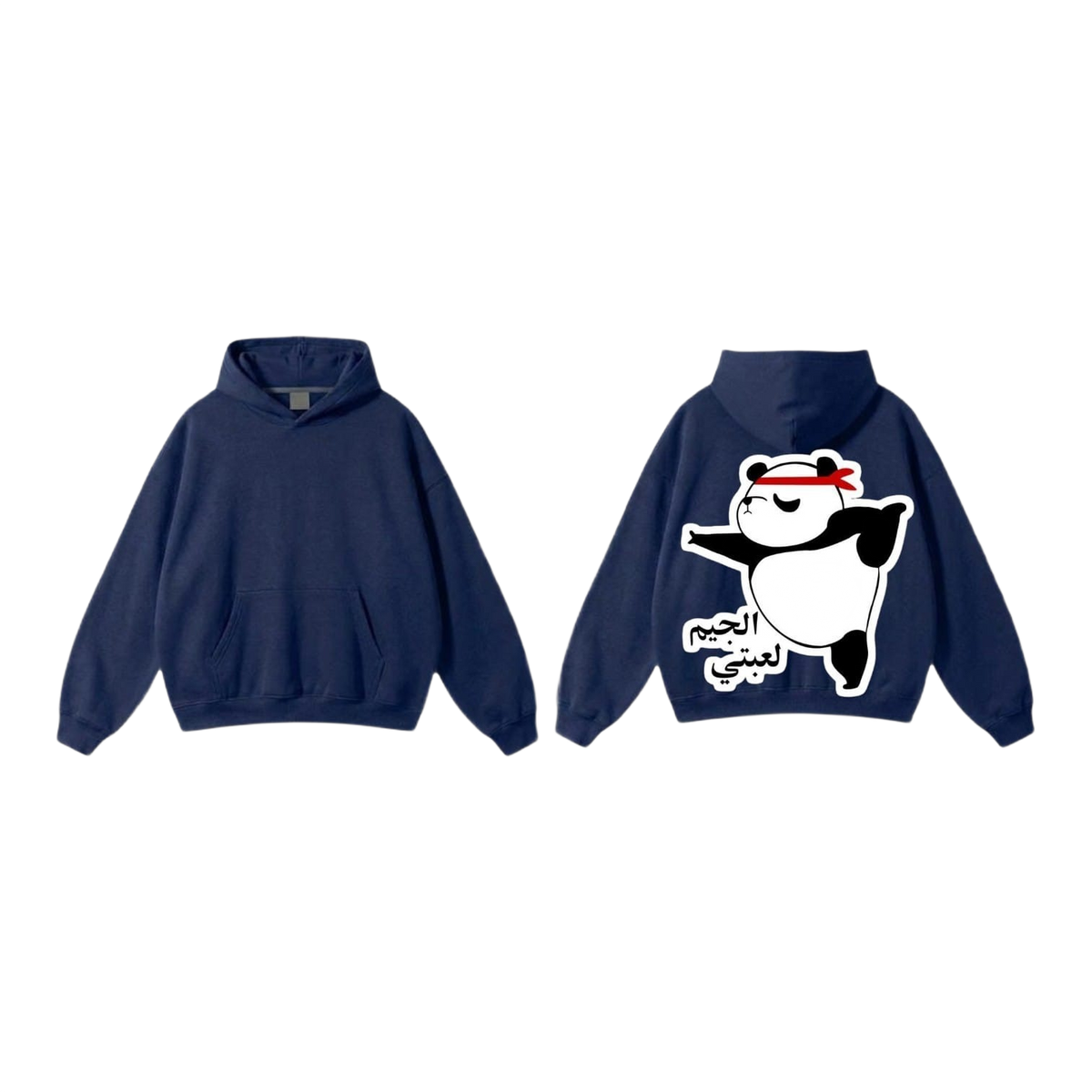 Panda Anime Premium Hoodie