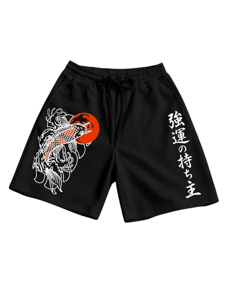 Japanese Inspo Graphic Shorts