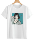 Boho Girl Graphic Cotton Tee